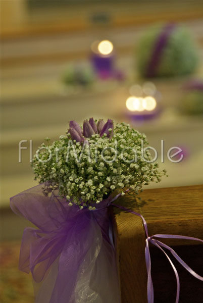 pew decorations for weddings uk