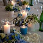 Beautiful shabby chic wedding table